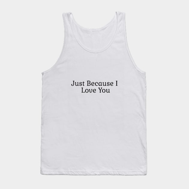 JBILY2 Tank Top by NegovansteinAlumni